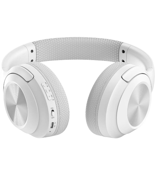 Беспроводные наушники A4Tech Bloody BH220 белый, полноформатные, Bluetooth, до 80 ч