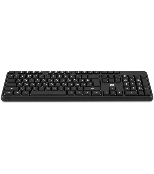 Клавиатура Oklick K888W беспроводная, радиоканал, чёрный