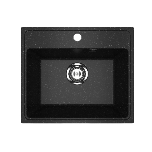 Мойка кухонная PRACTIK PR-M 490-004 черный оникс