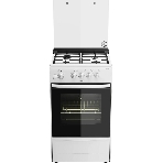 Плита газовая Darina 1B1 GM 441 008 W белый/черный, конфорок 4 шт, духовка 50 л, 50 см x 85 см x 51 см, фото3