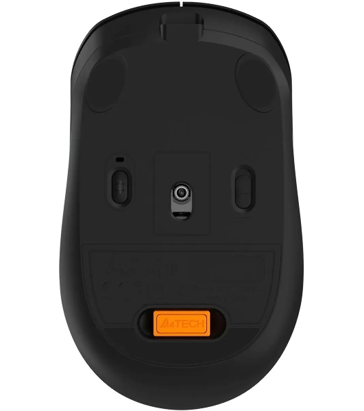Мышь беспроводная A4Tech Fstyler FB10CS черный/синий, 2000 dpi, радиоканал, Bluetooth, USB, кнопки - 4