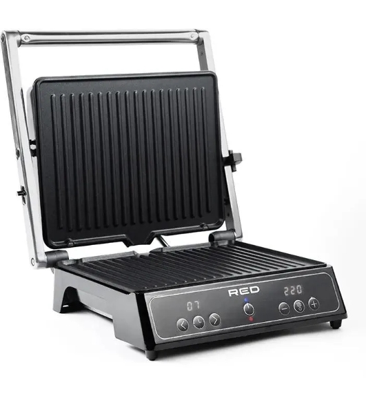 Гриль электрический Red Solution SteakPRO RGM-M809 2000Вт черный