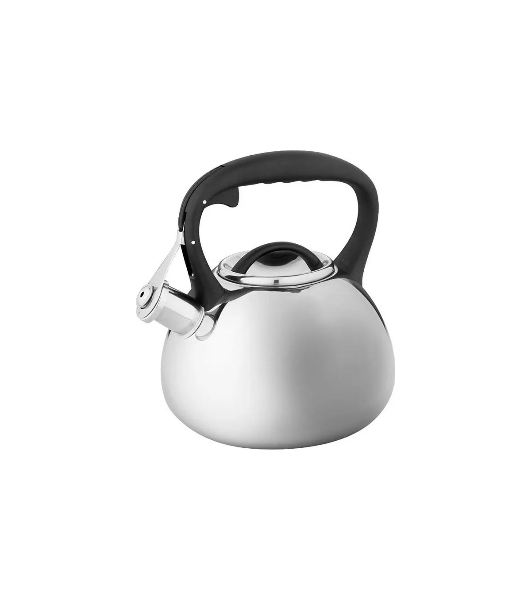 Чайник для плиты ALPENKOK AK-516 нерж.сталь со свистком 3,0л (12)
