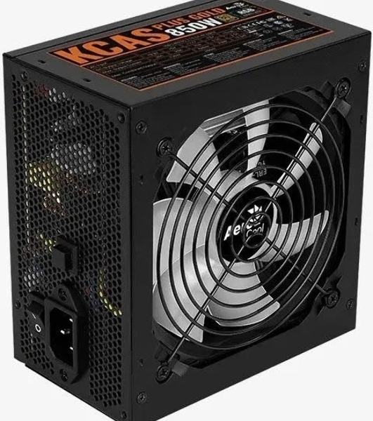 Блок питания Aerocool/Formula KCAS PLUS GOLD 850W (850W, ATX v2.4, APFC, Fan ARGB 12cm, 80+ Gold, Retail)