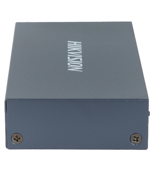 Коммутатор Hikvision DS-3E0106P-E/M(B), 4×100 Мбит/с PoE + 2×100 Мбит/с, неуправляемый