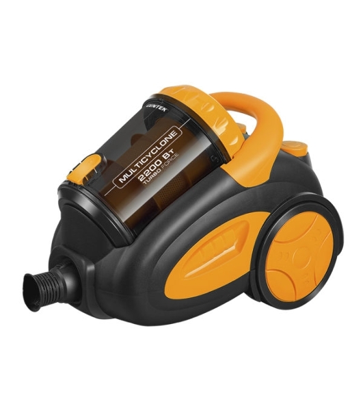 Пылесос Centek CT-2520 оранжевый/черный, 400/2200 Вт, уборка сухая, пылесборник циклонный фильтр 2 л