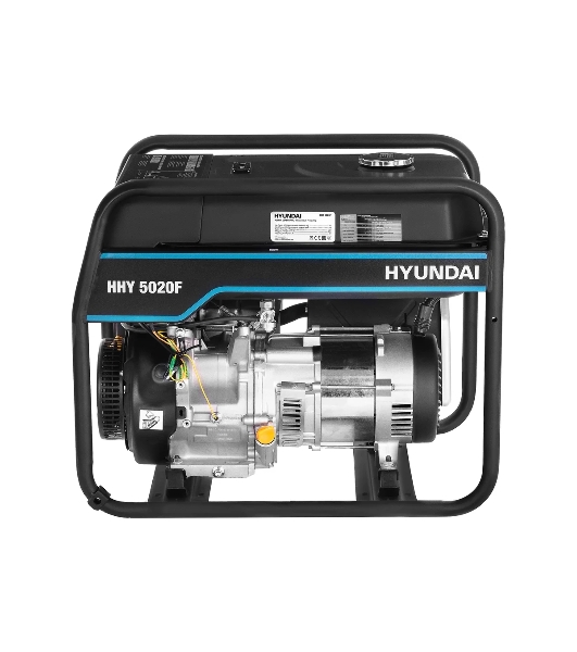 Электрогенератор бензиновыйHyundai HHY 5020F, 4.5 кВт, 72 дБ, 69.5 кг