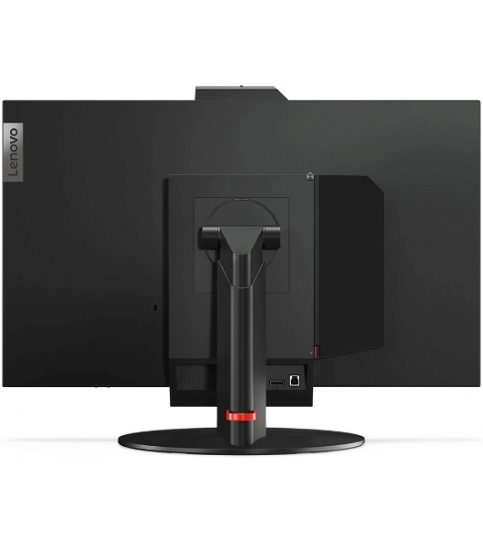 Монитор 27' Lenovo ThinkCentre 11JHRAT1UK IPS 2560x1440, 60 Гц, 4 мс, 16:9, 350 кд/м², HDMI, DP, 3.5 Jack, USB Hub (2x USB 3.1), динамики (2x2 Вт), веб-камера, микрофон, черный