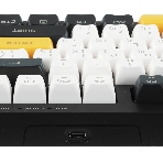 Клавиатура проводная Ritmix RKB-587BL синий-белый-оранжевый, фото11