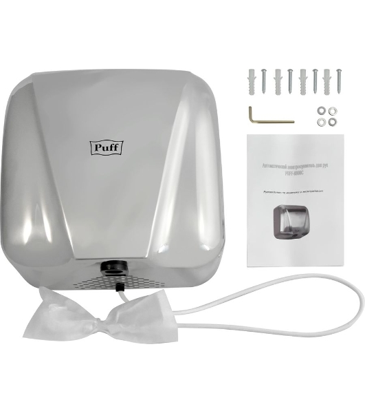 Сушилка для рук Puff -8800C new 1800Вт хром