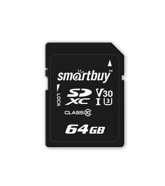 Флеш карта microSDXC Smartbuy 64Gb Class 10 UHS-1 (без адаптера)