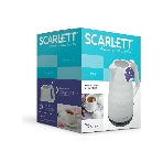 Чайник электрический Scarlett SC-EK18P49 1.7 л, 2200 Вт, белый/серый (корпус: пластик), фото3