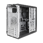 Компьютерный корпус Minitower ExeGate mEVO-7807 (mATX, без БП, 1хUSB+1хUSB 3.0, черный 1x12см с RGb подсветкой), фото3
