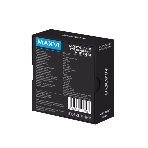 Беспроводные наушники Maxvi MHF-109BT черные TWS\капли\LCD\Sensor\200 мАч\5.2\кабель Type-C, фото7