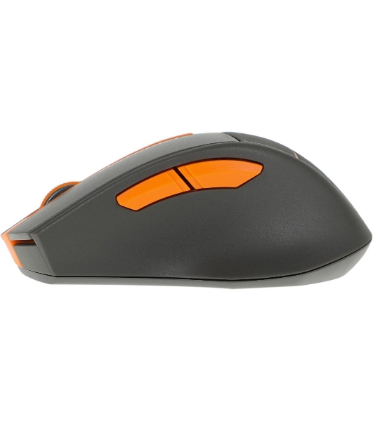 Мышь беспроводная A4Tech Fstyler FG30S серый/оранжевый, 2000 dpi, радиоканал, USB, кнопки - 6