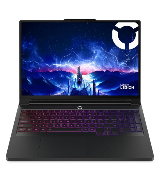 Ноутбук Lenovo Legion Pro 7 16IAX10H 16'(2560x1600 OLED 240Hz)/Intel Core Ultra 9 275HX(2.2Ghz)/32768Mb/1024SSDGb/noDVD/Ext:NVIDIA GeForce RTX 5070 Ti(12288Mb)/Cam/BT/WiFi/99WHr/war 1y/2.57kg/eclipse black/noOS + 400W, RU kbd