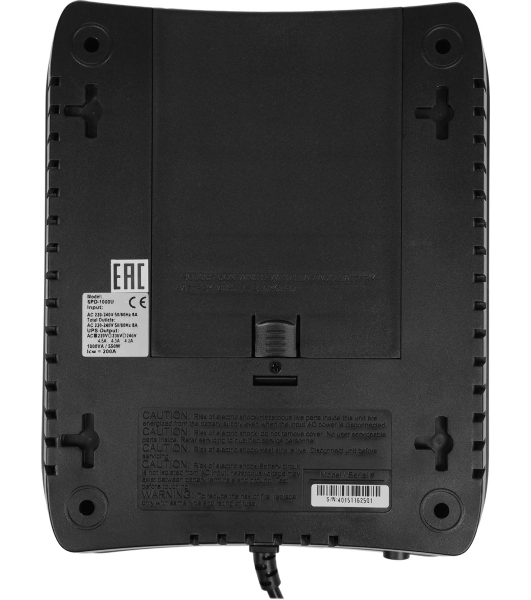 Источник бесперебойного питания Powercom SPD-1000U 550Вт 1000ВА черный