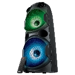 Колонка АС SVEN PS-750, черный (80 Вт, TWS, Bluetooth, FM, USB, microSD, LED-дисплей, 2х4400мА*ч), фото 1
