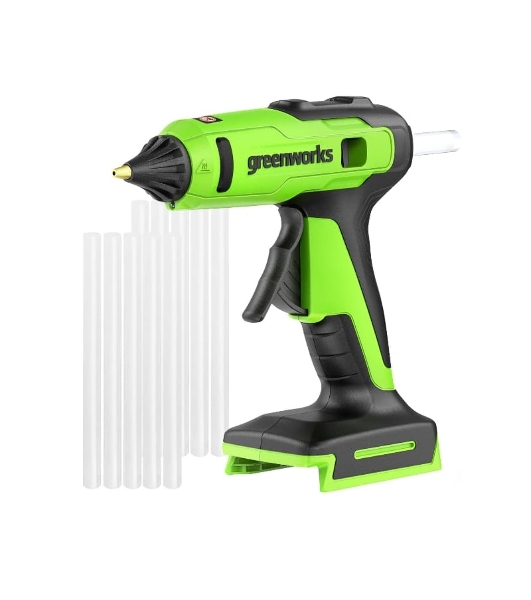 Пистолет клеевой аккумуляторный GreenWorks G24GLG, 24V, 11 мм, без АКБ и ЗУ (3502207)