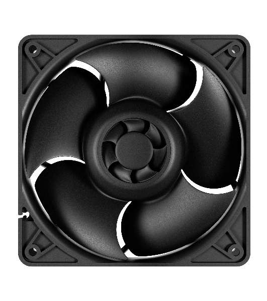 Вентилятор для корпуса Arctic S12038-8K черный, 120 мм, 8000 об/мин, 4 pin