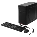 Компьютер Amur Нарвал B7I21 MT i3 12100 (3.3) 16Gb SSD 256Gb UHDG 730 FreeDOS GbitEth 400W мышь клавиатура черный (RUS) (2147002), фото15