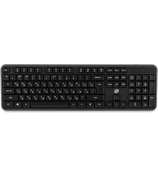 Клавиатура Oklick K888W беспроводная, радиоканал, чёрный