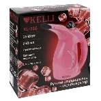 Отпариватель Kelli КL-316 розовый, 1650 Вт, 20 г/мин, 250 мл, фото2