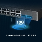 Коммутатор управляемый TP-Link TL-SG3428XPP-M2 JetStream уровня 2+ с 24 портами 2,5 Gbит/с (8 портов PoE++, 16 портов PoE+) и 4 портами SFP+ 10 Gbит/с, фото6