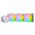 Жидкостная система охлаждения MSI MAG CORELIQUID E360 белый 3x ARGb Fan, ARGb Block, Color Box, Pallet packing, фото 1