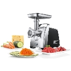 Мясорубка электрическая Bosch MFW68680 черный, 2200 Вт, 4.3 кг/мин, реверс, защита от перегрузки, насадки - 5, фото3