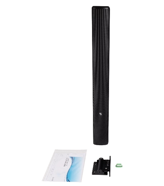 Звуковая колонна Intrend ITSPK-CL425-B пассивная, 4x2.5', 4 Ом (100Вт RMS), SPL 113dB, 106Hz-20kHz, 120°x20° (HхV), вес 3.4кг, черный, крепление в комплекте, (цена за 1шт., в упаковке 2 шт., продается парами)