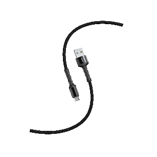 Кабель Smartbuy S26 MicroUSB черный.,3 А,QC,нейл.,1м