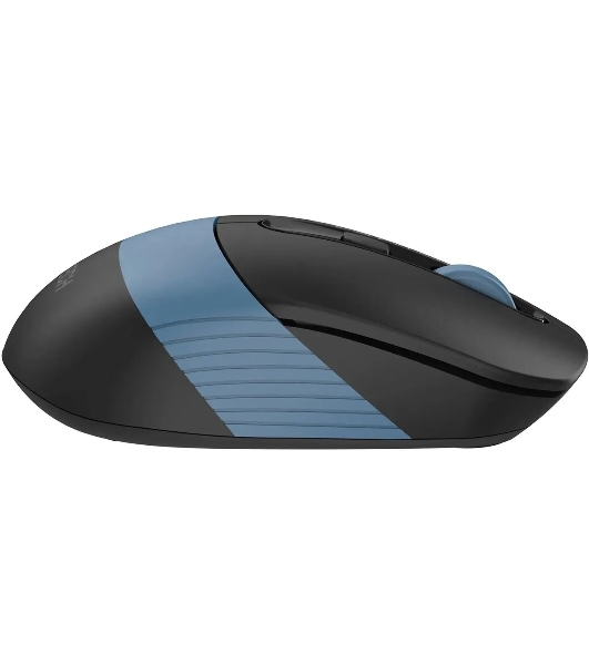 Мышь беспроводная A4Tech Fstyler FB10CS черный/синий, 2000 dpi, радиоканал, Bluetooth, USB, кнопки - 4