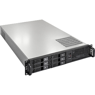 Серверный корпус ExeGate Pro 2U660-HS06 (RM 19', высота 2U, глубина 660, без БП, 6xHotSwap, USB)