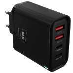 Сетевое зарядное устройство MORE CHOICE NC95 2USB+2Type-C 3.0A PD 65W, черный, фото3