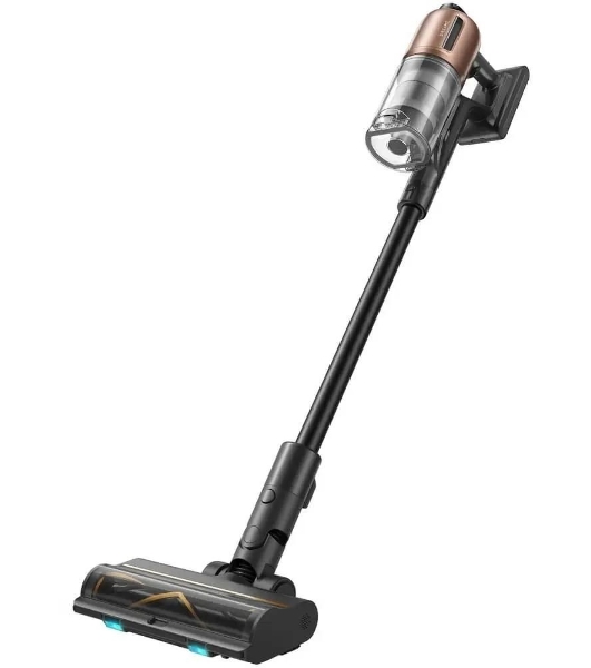 Пылесос вертикальный Dreame Z20 AquaCycle черный/бронзовый, питание от аккумулятора, 250 Вт, уборка влажная/сухая, пылесборник 0.6 л