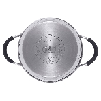 Ковш METROPOLE 1,4л/16x7,5см, нержавеющая сталь 18/10, стеклянная крышка. Толщина: 0,6мм, фото2