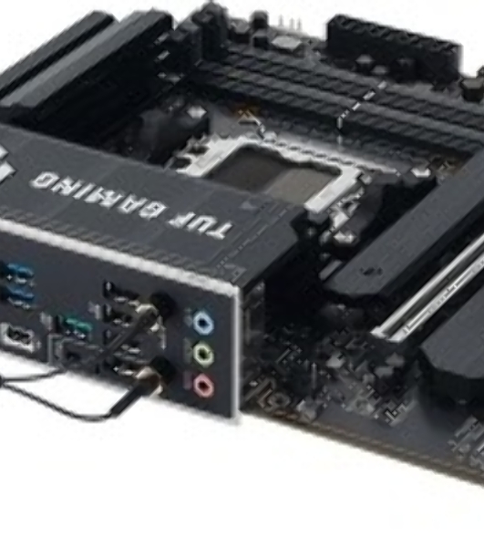 Материнская плата ASUS TUF GAMING X870E-PLUS WIFI7, AM5, AMD X870E, 4xDDR5, 4xSATA, 4xM.2, 1xPCIe 5.0 x16, 1xPCIe 4.0 x4, 1xPCIe 3.0 x1, 1xHDMI, 1x2.5Gb LAN, Wi-Fi 7, Bluetooth 5.4, 2xUSB-C 40Gbps, 3xUSB-A 10Gbps, 4xUSB-A 5Gbps, 4xUSB-A 2.0, 3x3.5 мм, 7.1, ATX
