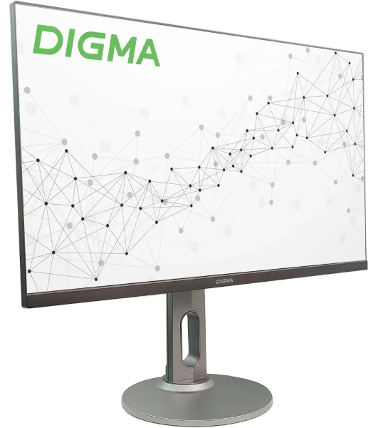 Монитор 27' Digma Progress 27P705Q IPS 2560x1440, 75 Гц, 5 мс, 16:9, 300 кд/м2, 2xHDMI, 1xDP, 1x3.5 мм, черный/серебристый