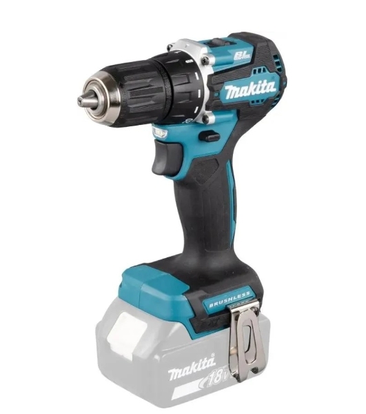 Дрель-шуруповерт Makita DDF487Z, 18 В, 0 Ач, 40 Нм, бесщеточный