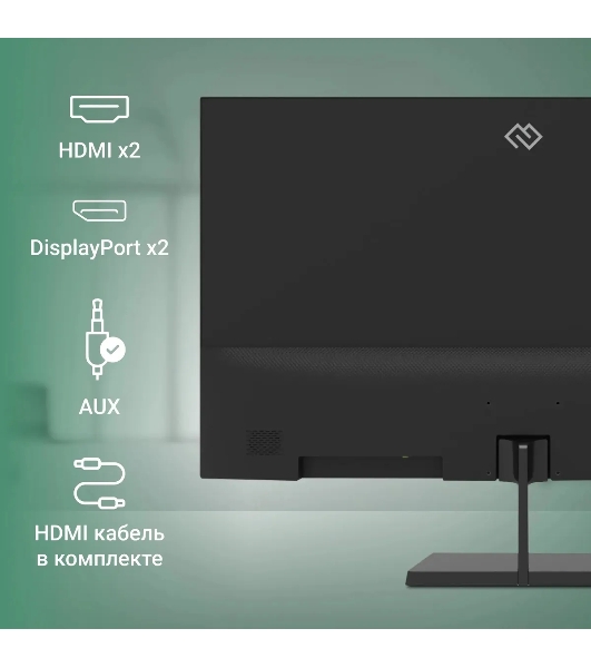 Монитор 31.5' Digma Progress 32A501U VA 3840x2160, 60 Гц, 4 мс, 16:9, 300 кд/м², 1xHDMI, 1xDP, 1x3.5 мм, G-Sync, черный