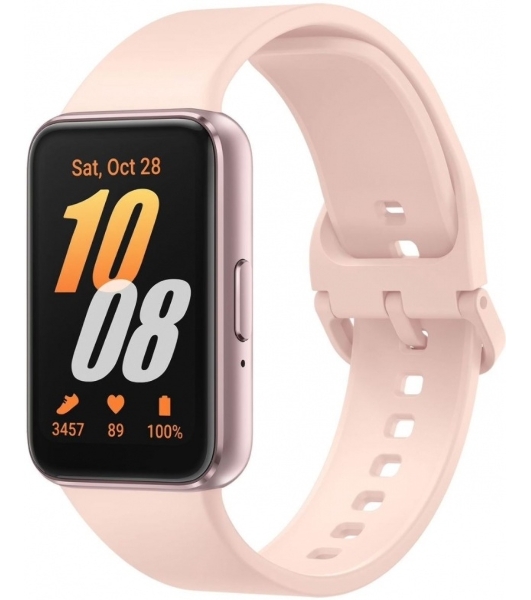 Фитнес-браслет Samsung Galaxy Fit3, 1.6' AMOLED, Bluetooth, IP68, розовое золото