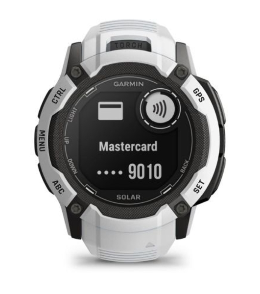 Умные часы Garmin Instinct 2X Solar, 1.0' MIP, 5G, Bluetooth, IPX7, белый