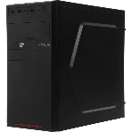 Компьютер Amur Нарвал B7I21 MT i3 12100 (3.3) 16Gb SSD 256Gb UHDG 730 FreeDOS GbitEth 400W мышь клавиатура черный (RUS) (2147002), фото 1