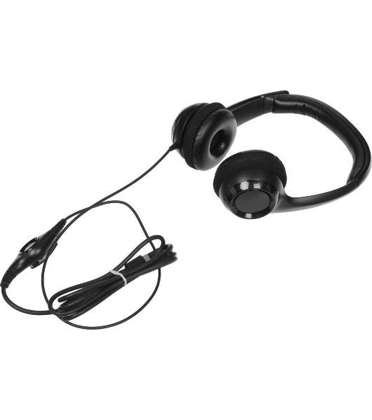 Гарнитура Logitech H390 чёрный, проводная, USB