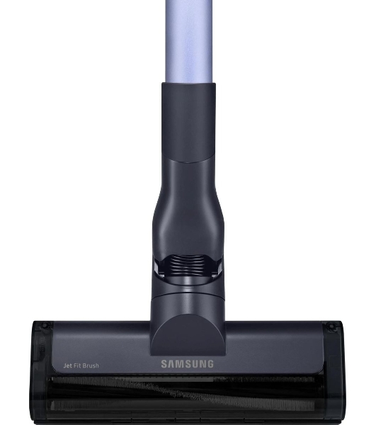 Пылесос вертикальный Samsung VS15A6031R4/EV фиолетовый/черный, питание от аккумулятора, 150 Вт, уборка сухая, пылесборник 0.8 л, работа от АКБ max 40 мин.