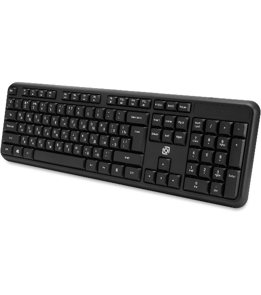 Клавиатура Oklick K888W беспроводная, радиоканал, чёрный