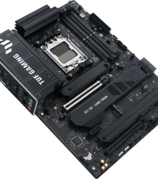Материнская плата ASUS TUF GAMING X870E-PLUS WIFI7, AM5, AMD X870E, 4xDDR5, 4xSATA, 4xM.2, 1xPCIe 5.0 x16, 1xPCIe 4.0 x4, 1xPCIe 3.0 x1, 1xHDMI, 1x2.5Gb LAN, Wi-Fi 7, Bluetooth 5.4, 2xUSB-C 40Gbps, 3xUSB-A 10Gbps, 4xUSB-A 5Gbps, 4xUSB-A 2.0, 3x3.5 мм, 7.1, ATX