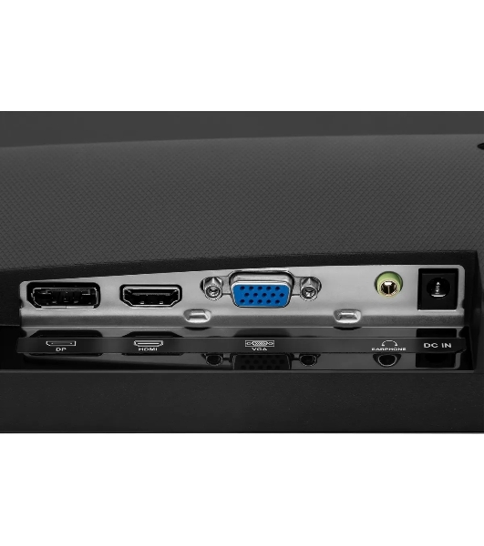Монитор 23.8' Digma Progress 24P504F IPS 1920x1080, 100 Гц, 5 мс, 16:9, 250 кд/м², 1xHDMI, 1xDP, 1xVGA, 2x2 Вт, черный