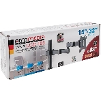 Кронштейн для мониторов Arm Media LCD-T03 черный 15'-32' макс.7кг настольный поворот и наклон верт.перемещ., фото4